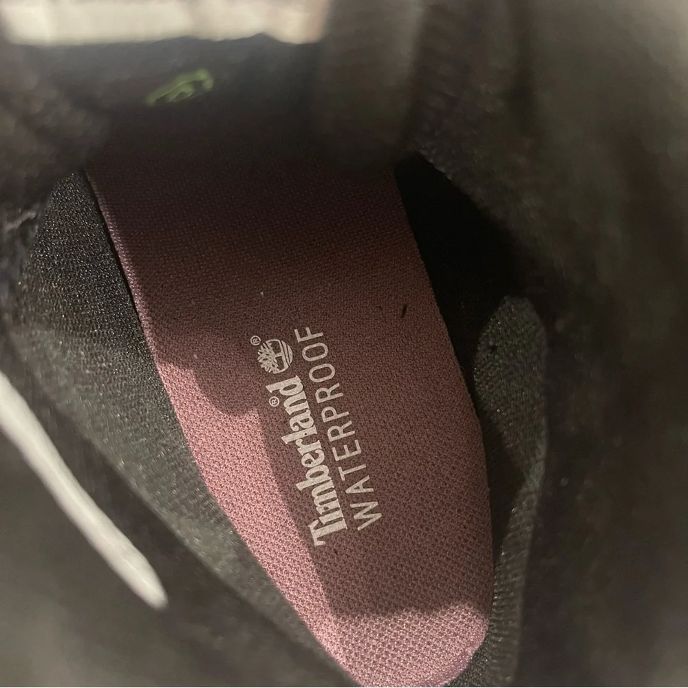 Like NEW! Timberland Women's Black and Pink Athletic Waterproof Boots - Picture 11 of 14